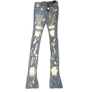 Si Tu Veux Warren Jean Indigo Wash Size 38